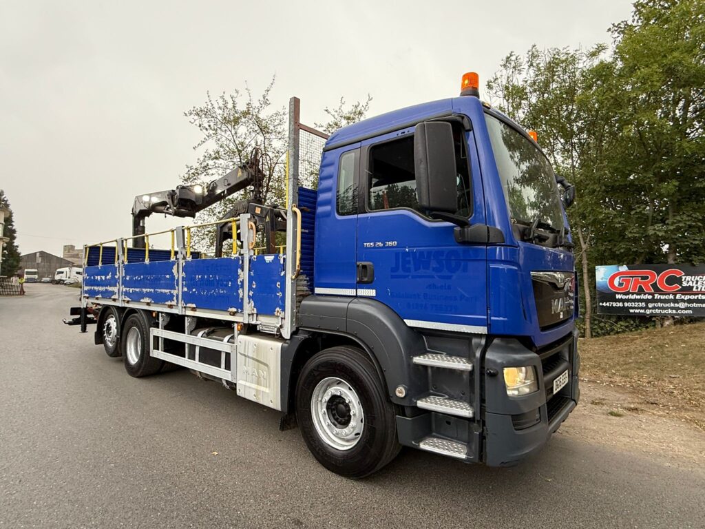 2016 MAN TGS 26.360 6X2 Drawbar Spec Brick Grab Truck