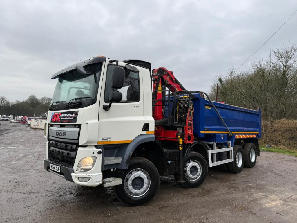 2015 DAF CF Tipper/ Grab Truck