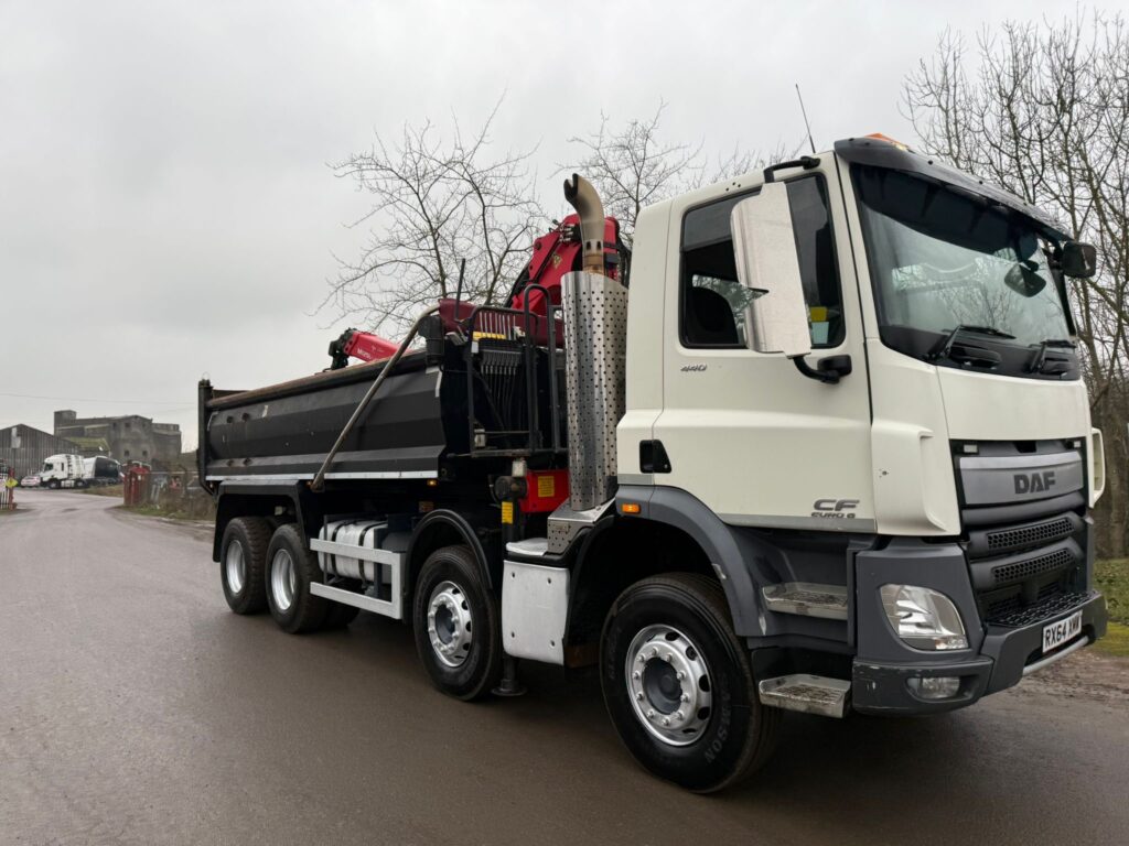 2014 DAF CF Tipper/ Grab Truck